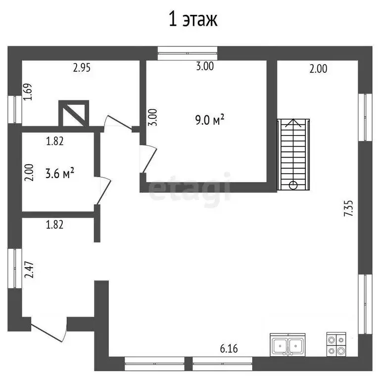 Дом в Муллаши, улица Хабибуллы Якина (116 м) - Фото 1