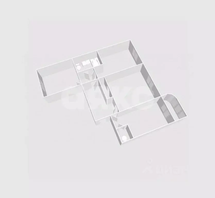 3-к кв. Московская область, Воскресенск Центральный мкр, ул. ... - Фото 2