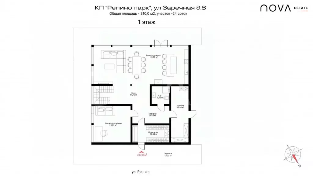 Дом в Ленинградская область, Всеволожский район, Бугровское городское ... - Фото 2