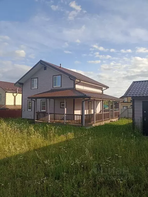 Дом в Калужская область, Боровский район, Совьяки с/пос, Боровики-2 кп ... - Фото 0