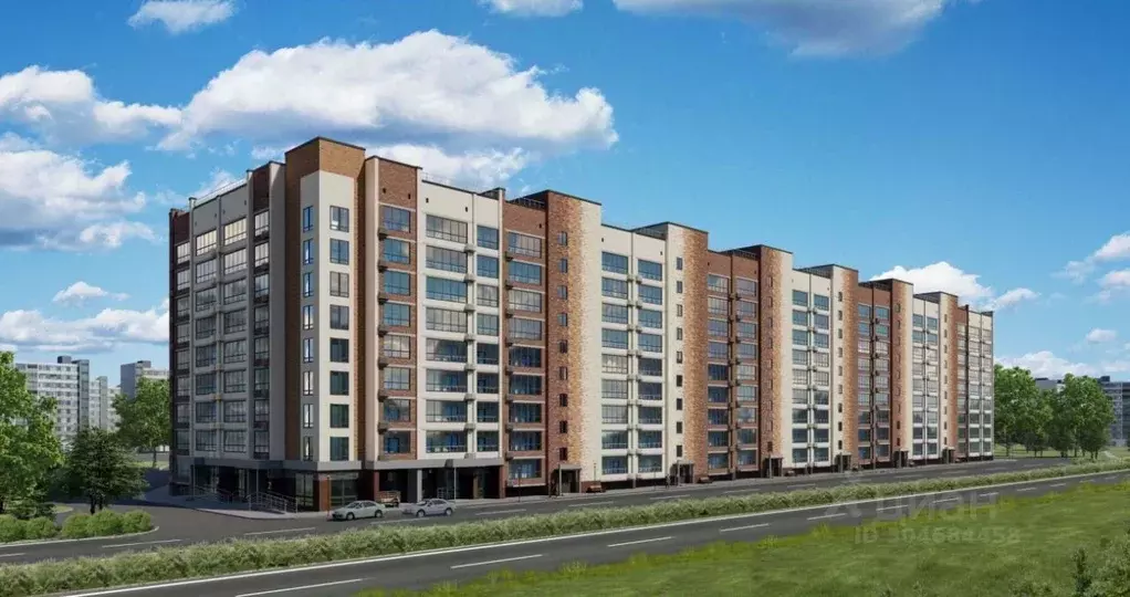 1-к кв. Марий Эл, Йошкар-Ола Светлый мкр,  (45.02 м) - Фото 2