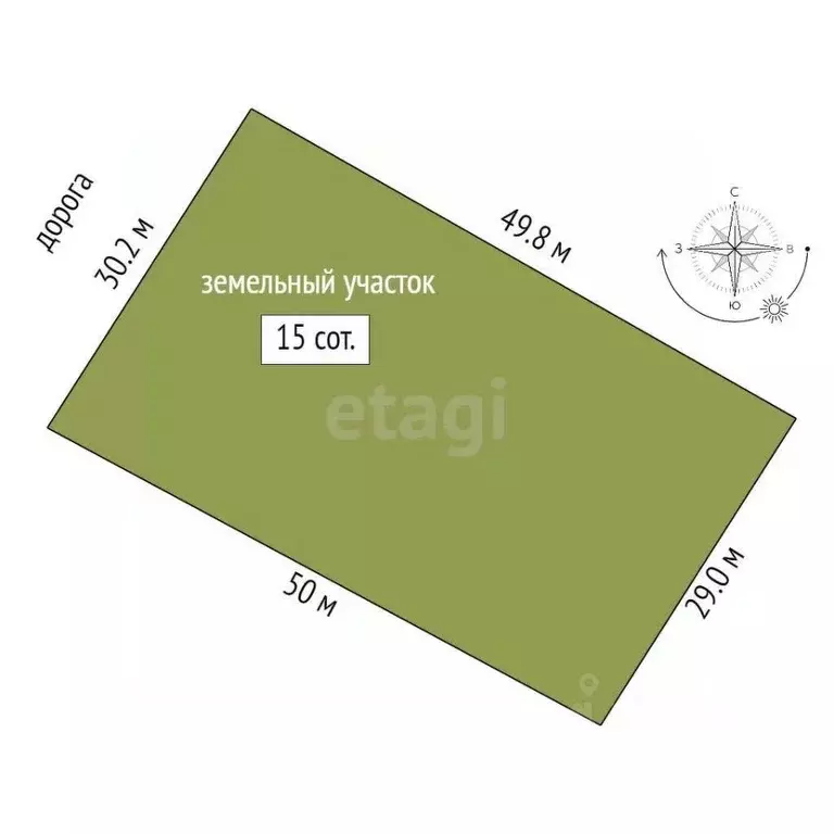 Участок в Костромская область, Костромской район, Кузьмищенское с/пос, ... - Фото 2