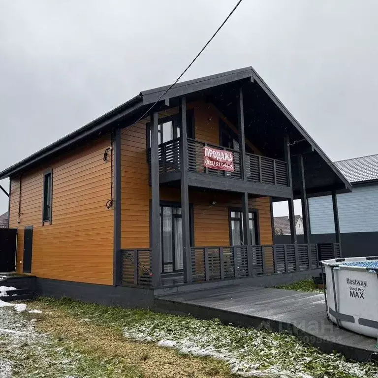 Коттедж в Ленинградская область, Ломоносовский район, Гостилицкое ... - Фото 1