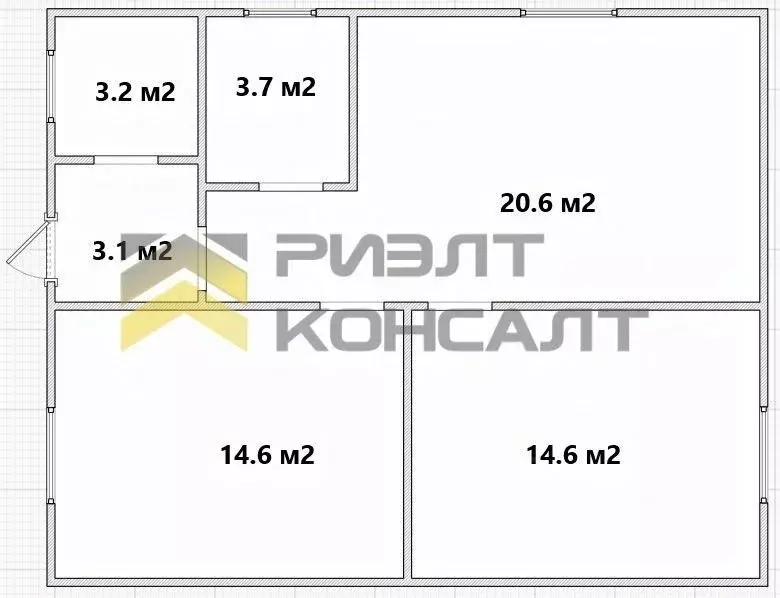 Дом в Омская область, Омск Строитель СНТ,  (80 м) - Фото 1