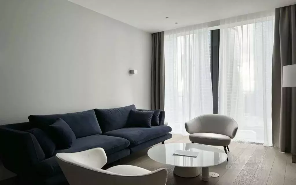 1-к кв. Москва 1-й Красногвардейский проезд, 22с2 (61.7 м) - Фото 1