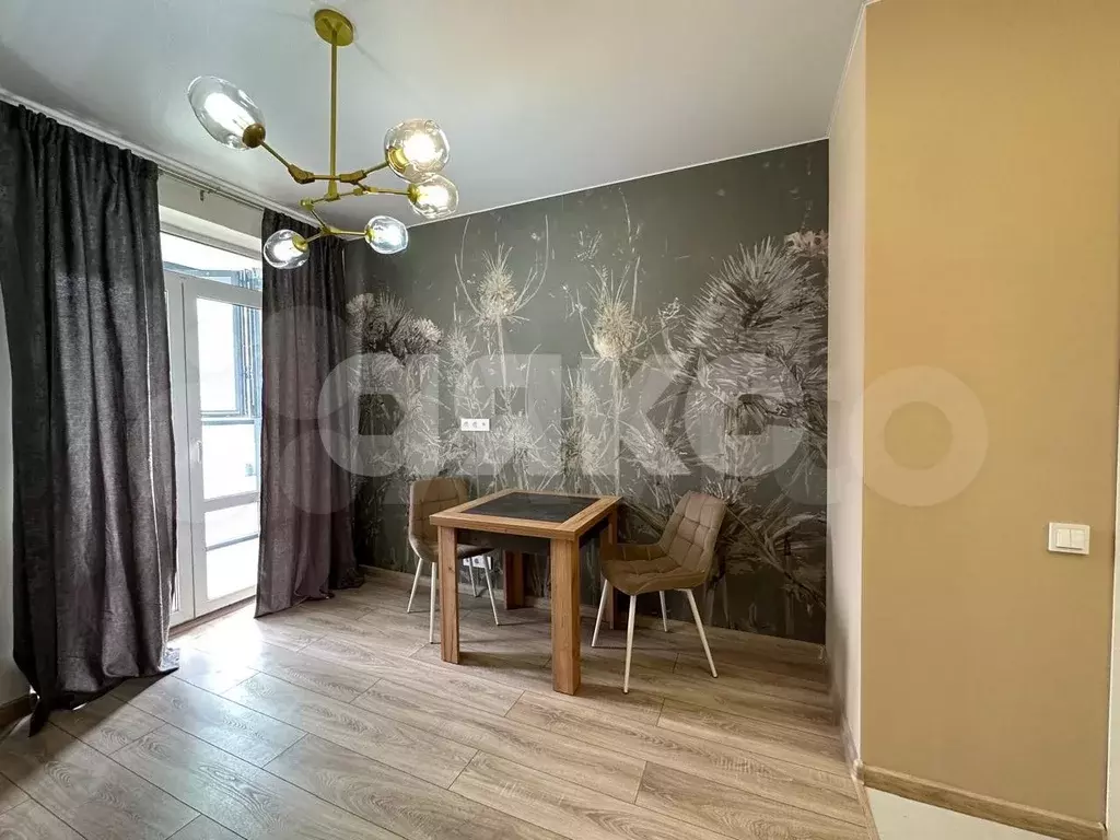 1-к. квартира, 37 м, 1/8 эт. - Фото 1