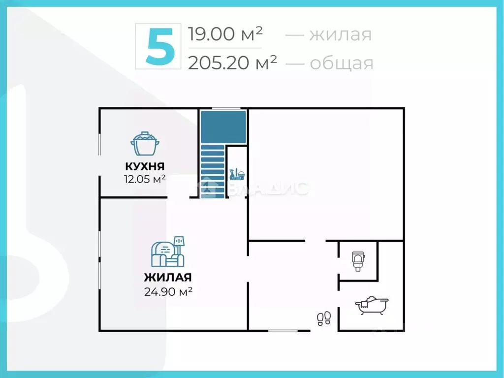 Дом в Волгоградская область, Волгоград Васильковская ул. (205 м) - Фото 1