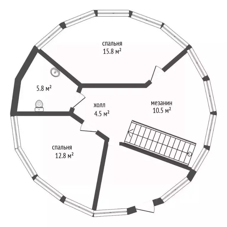 Дом в Крым, Ленинский район, с. Калиновка ул. Молодежная (38 м) - Фото 2