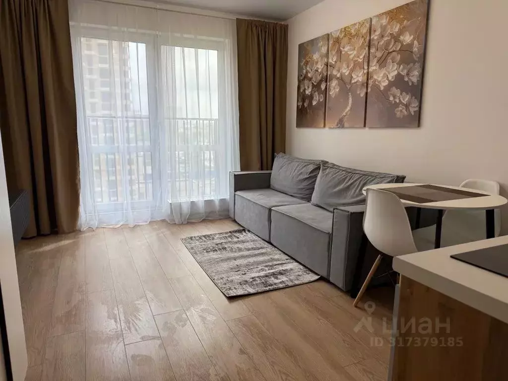 Студия Москва ул. Добролюбова, 8к2 (20.0 м) - Фото 1