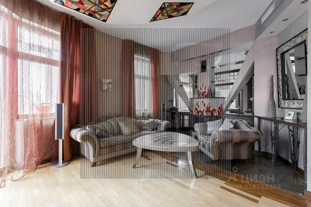 3-к кв. Москва 1-й Зачатьевский пер., 6С1 (153.0 м) - Фото 0