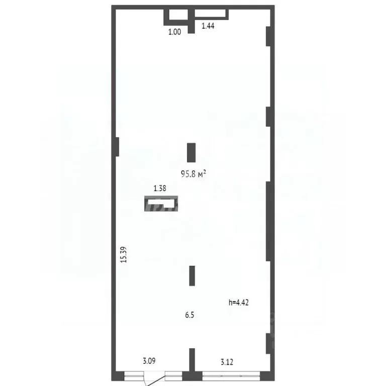 Помещение свободного назначения в Москва просп. Магеллана, 4 (96 м) - Фото 2