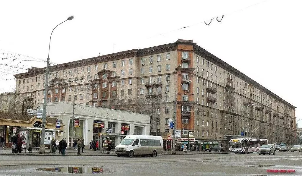 1-к кв. Москва Ленинградский просп., 75к1 (42.0 м) - Фото 0