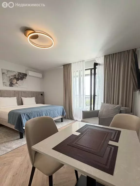 Квартира-студия: Анапа, Симферопольское шоссе, 58к2 (38.4 м) - Фото 1