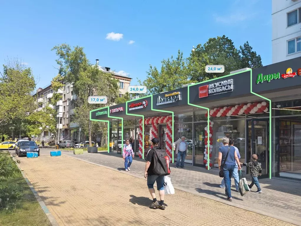 Торговая площадь в Москва 1-я Новокузьминская ул., 21К2 (24 м) - Фото 0