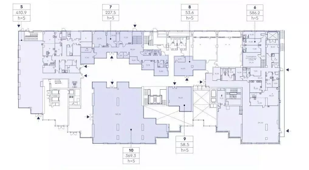 Торговая площадь в Москва просп. Академика Сахарова, 9 (369 м) - Фото 1