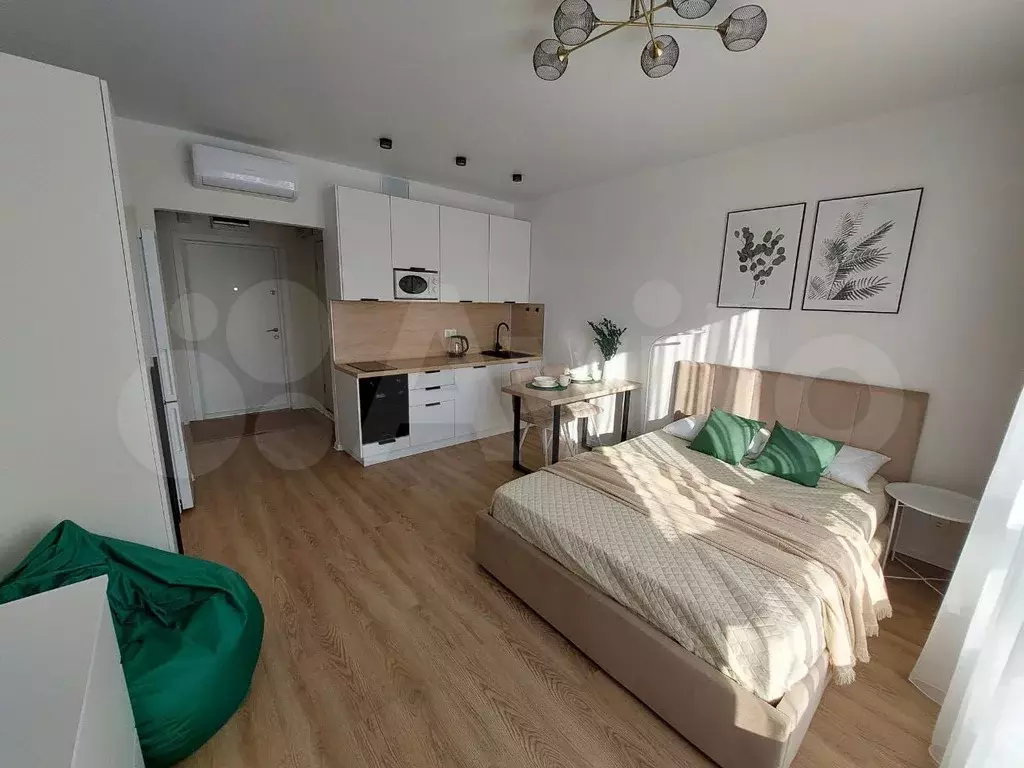Квартира-студия, 23 м, 9/9 эт. - Фото 1