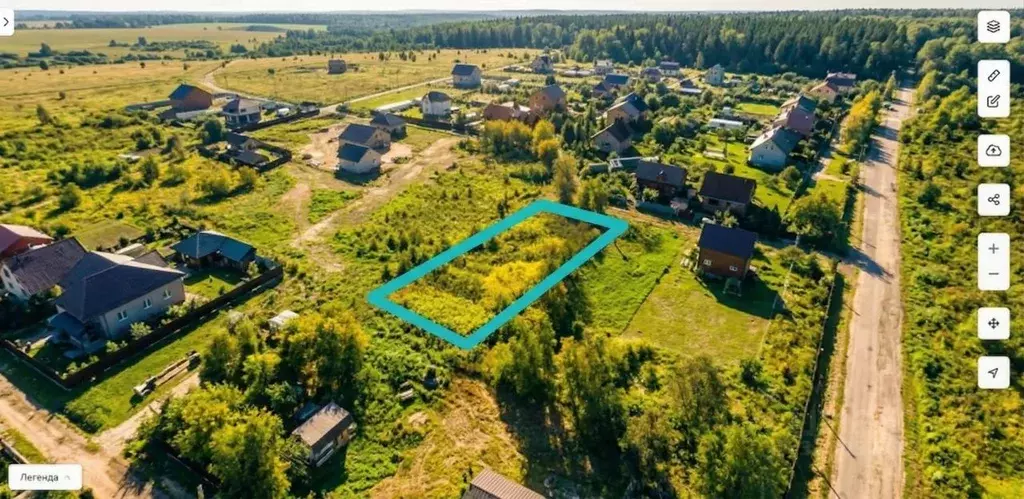 Участок в Калининградская область, Гусев Цветочная ул. (8.8 сот.) - Фото 1