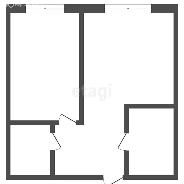 1-комнатная квартира: Тюмень, улица Республики, 204к12 (41.4 м) - Фото 1