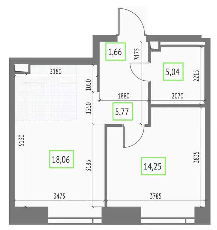 1-комнатная квартира: Москва, СВАО, Бутырский район (44.82 м) - Фото 1