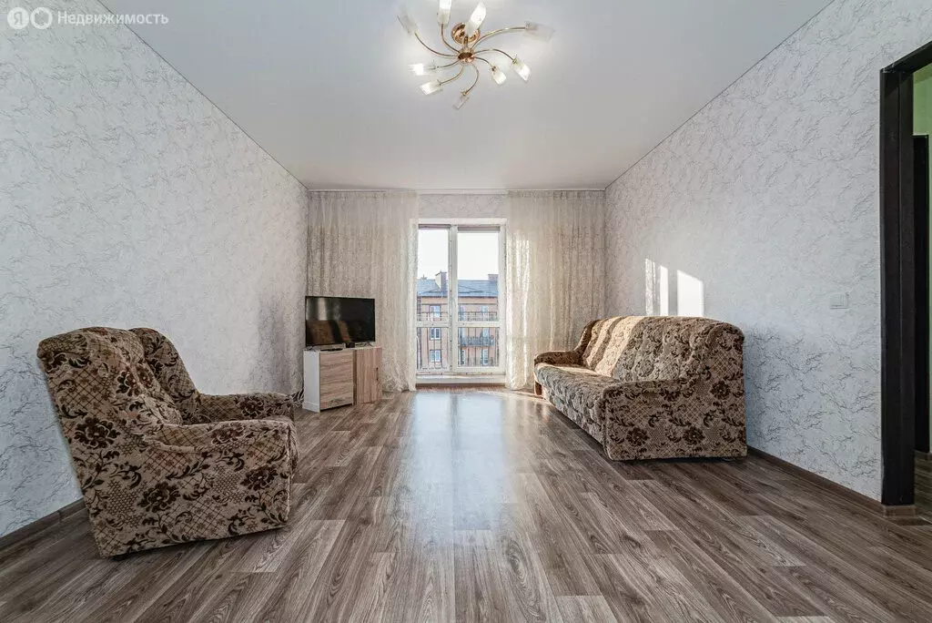 1-комнатная квартира: посёлок Холмогоровка, Счастливая улица, 6к1 (43 ... - Фото 1