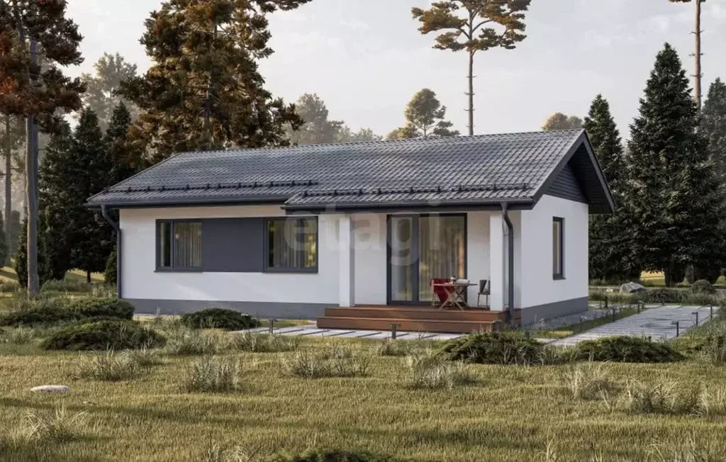 Дом в Курская область, Курский район, Нижнемедведицкий сельсовет, ... - Фото 1