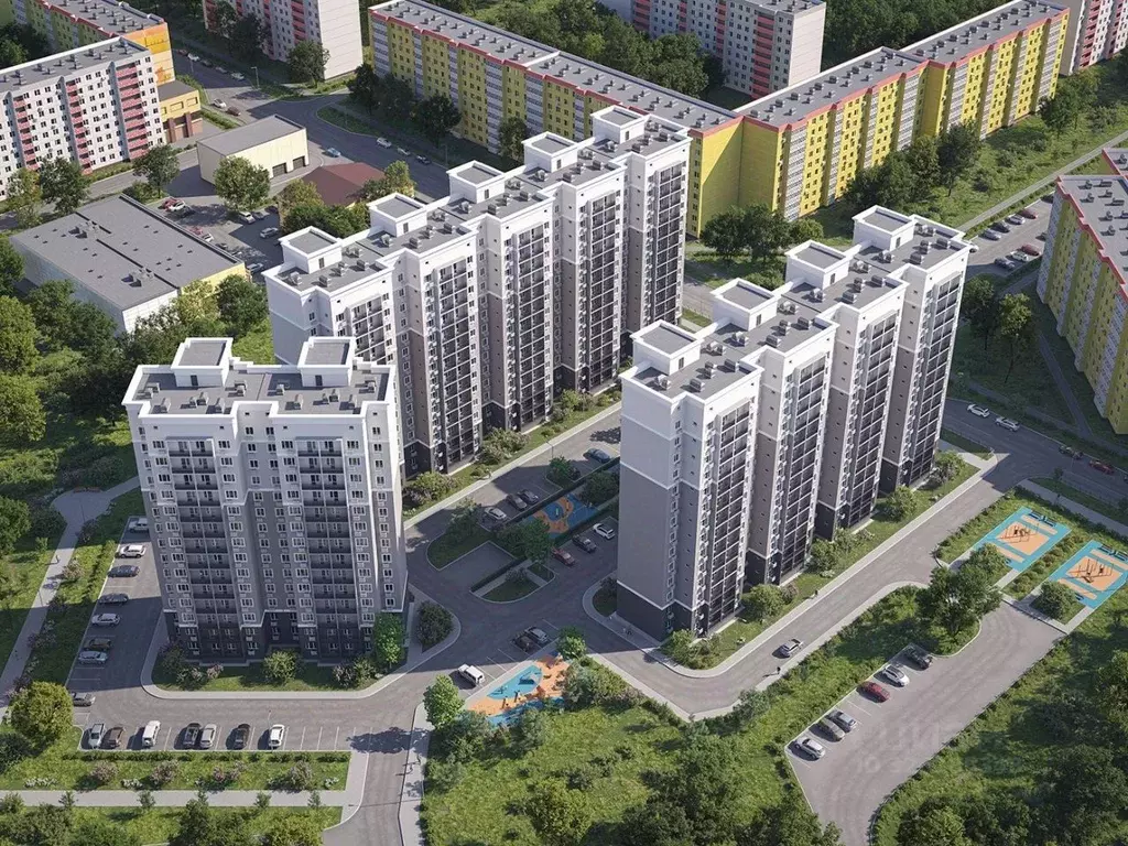 2-к кв. Астраханская область, Астрахань Жилая ул., 4 (50.88 м) - Фото 2