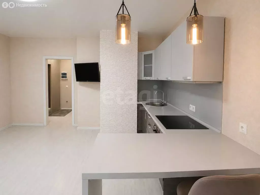 Квартира-студия: Кудрово, Европейский проспект, 18к2 (32 м) - Фото 1