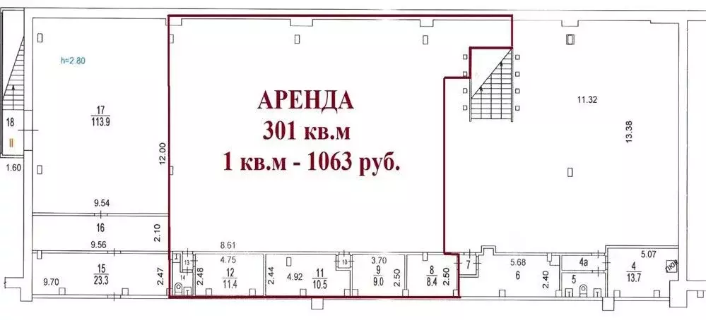 Торговая площадь в Москва Хабаровская ул., 12/23 (300 м) - Фото 1