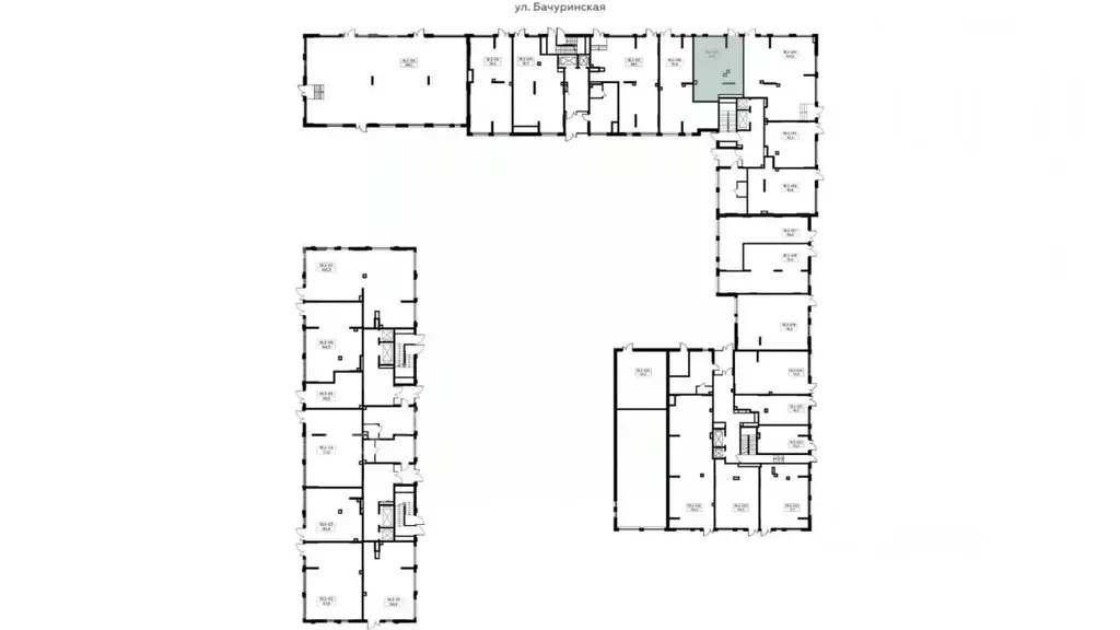 Помещение свободного назначения в Москва № 132 кв-л, 14с1 (58 м) - Фото 1