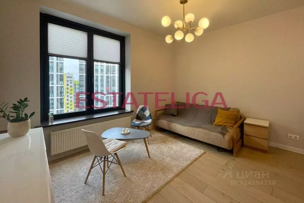 Студия Москва Береговой проезд, 5Ак6 (30.0 м) - Фото 2