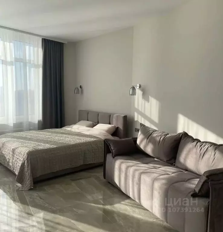 1-к кв. Краснодарский край, Сириус пгт ул. Нижнеимеретинская, 137а . - Фото 0