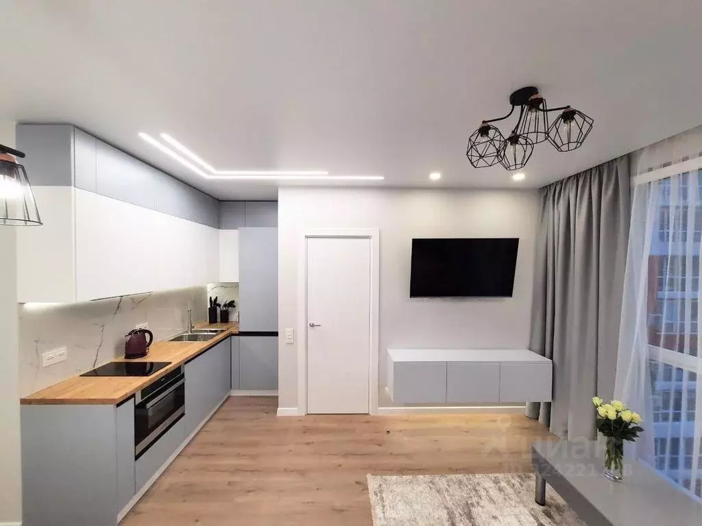 1-к кв. Краснодарский край, Сочи Пластунская ул., 123Ак2 (38.0 м) - Фото 1