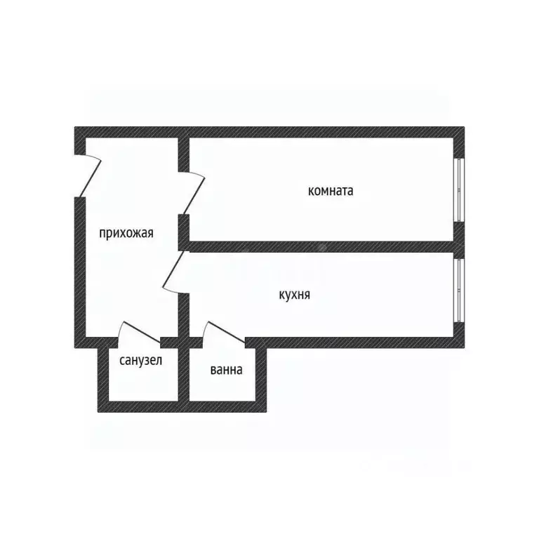 1-к кв. Смоленская область, Смоленск ул. Отрадная, 1 (43.7 м) - Фото 1