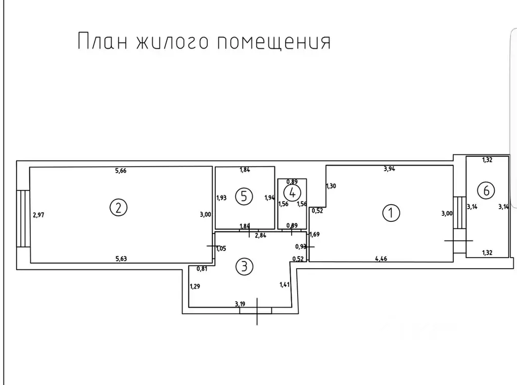 1-к кв. Санкт-Петербург Комендантский просп., 66к1 (42.0 м) - Фото 2