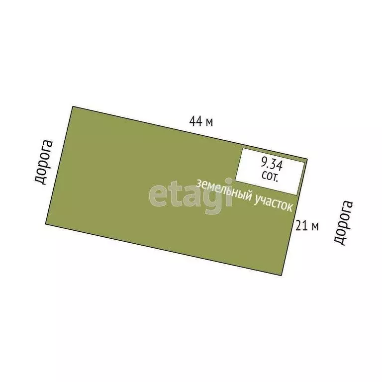 Участок в Заводоуковск, микрорайон Южный (9.34 м) - Фото 1