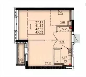 1-к кв. Башкортостан, Уфа Затон-Восточный жилрайон, Паруса жилой ... - Фото 1