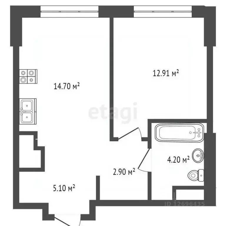 2-к кв. Москва Волоколамское ш., 95/2к1 (39.3 м) - Фото 1