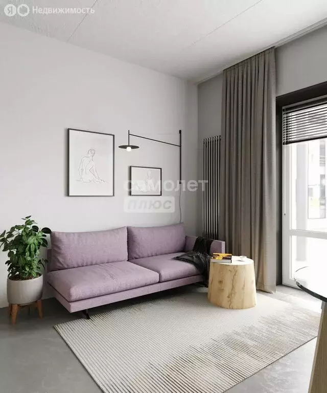 Квартира-студия: Иркутск, улица Красных Мадьяр, 14/2 (35.5 м) - Фото 1