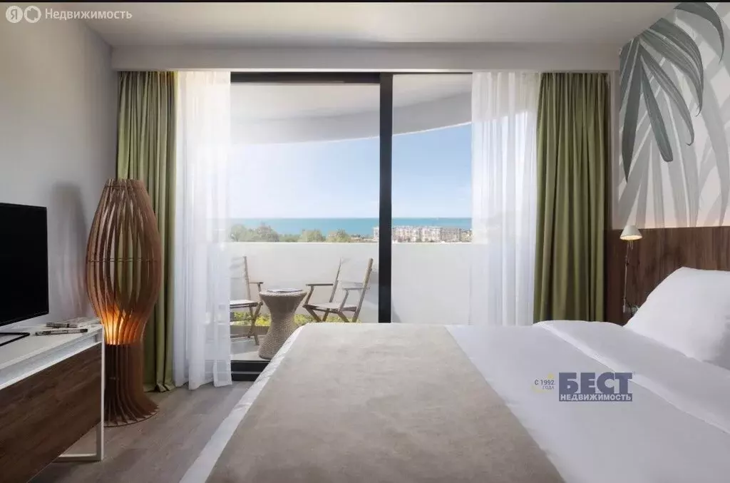 Квартира-студия: посёлок городского типа Дагомыс, Ленинградская улица, ... - Фото 2