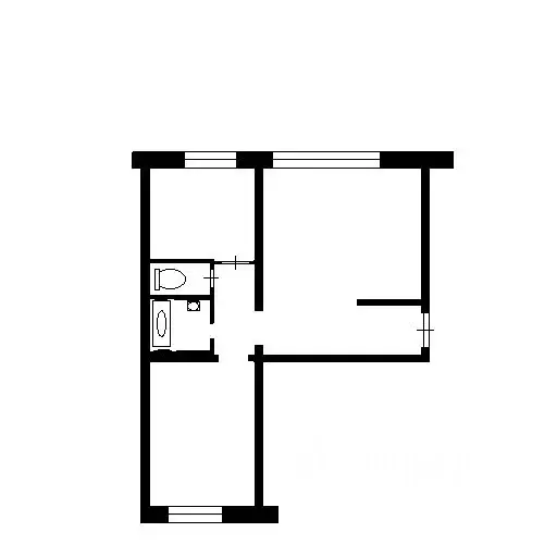 2-к кв. Челябинская область, Челябинск Пограничная ул., 28А (54.3 м) - Фото 1