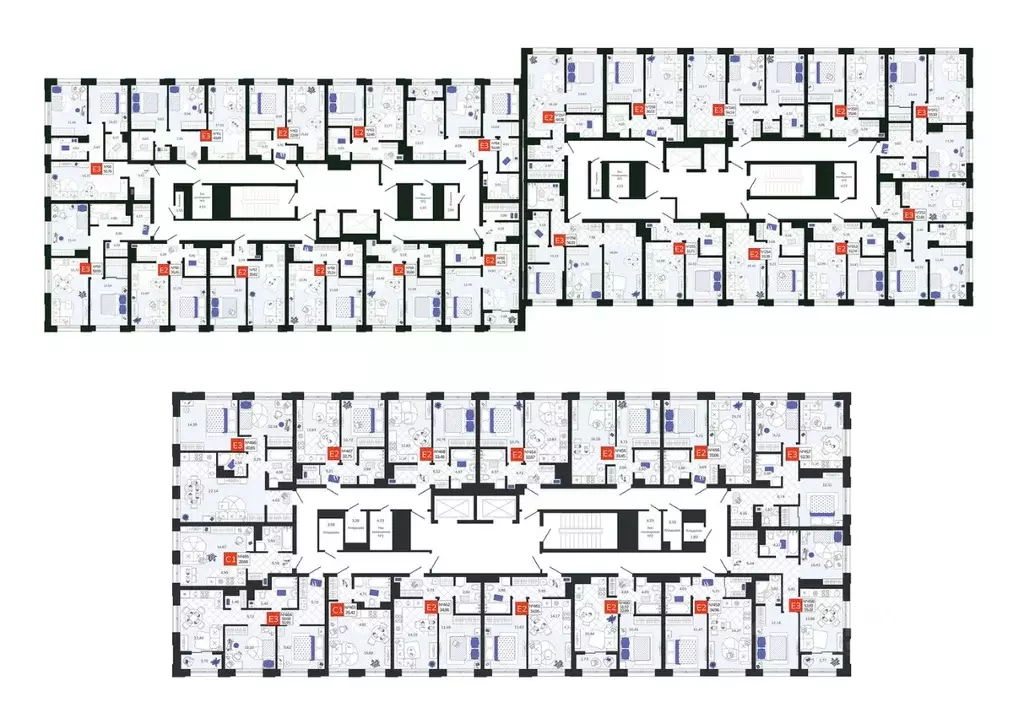 1-к кв. Тульская область, Тула Мясново мкр, Желания жилой комплекс ... - Фото 2
