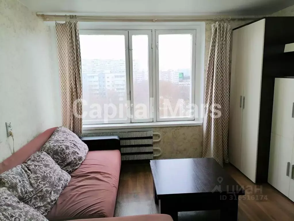 1-к кв. Москва Михневская ул., 9к1 (34.8 м) - Фото 1