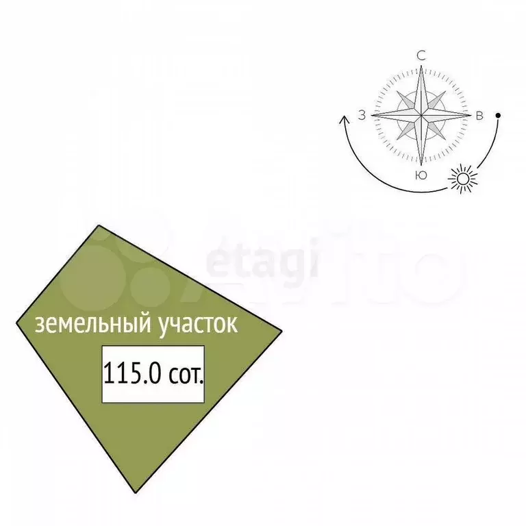 Дом 72,4 м на участке 1,15 га - Фото 0
