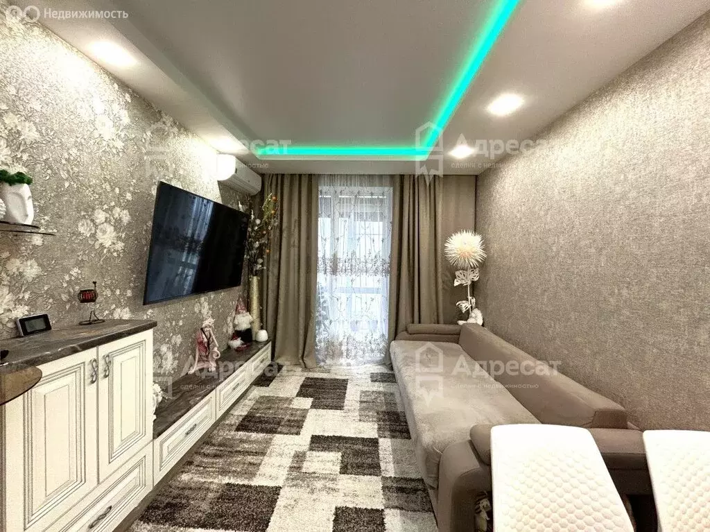 1-комнатная квартира: Волгоград, Ангарская улица, 100А (38.4 м) - Фото 0