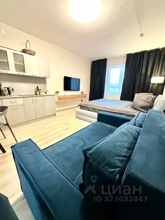 Студия Пермский край, Пермь ул. Революции, 48А (35.0 м) - Фото 1