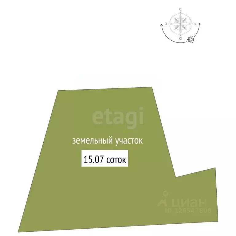 Участок в Новосибирская область, Мошковский район, пос. Октябрьский, ... - Фото 2