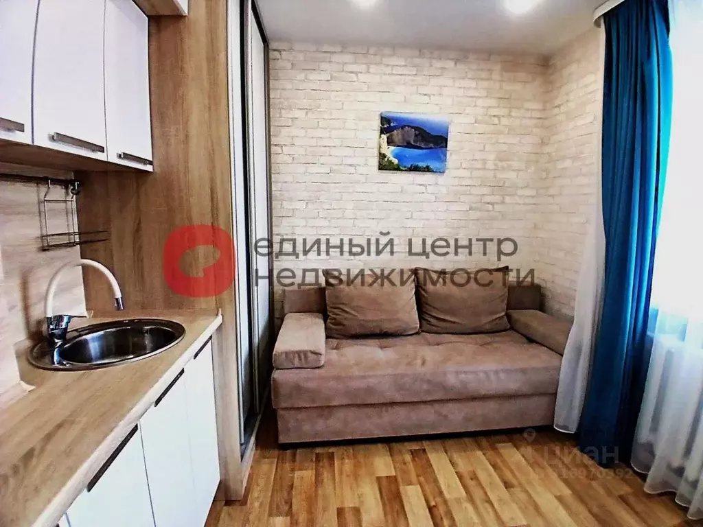 Студия Тюменская область, Тюмень Тульская ул., 8А (14.0 м) - Фото 0
