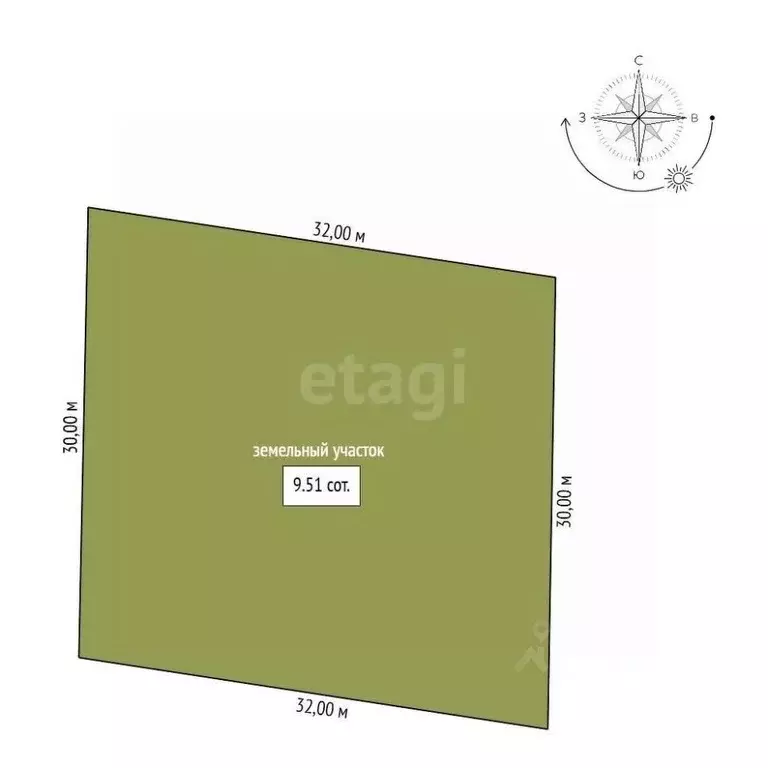 Участок в Амурская область, Благовещенский район, с. Волково  (9.5 ... - Фото 1