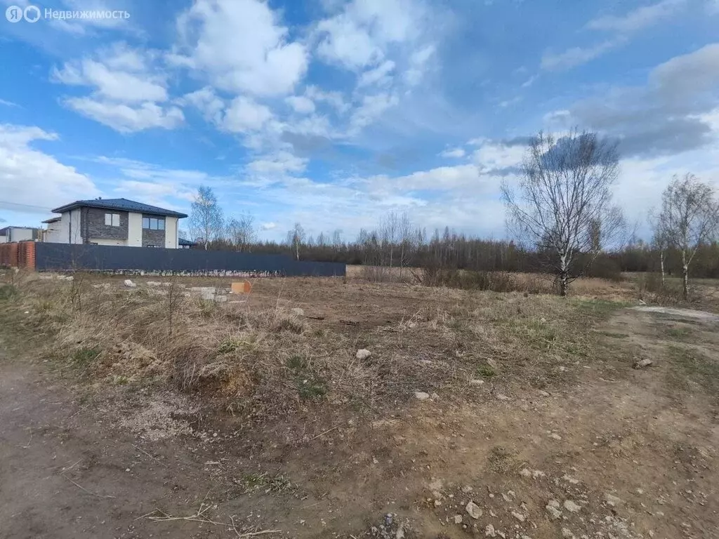 Участок в деревня Разметелево, коттеджный посёлок Разметелево (10 м) - Фото 1