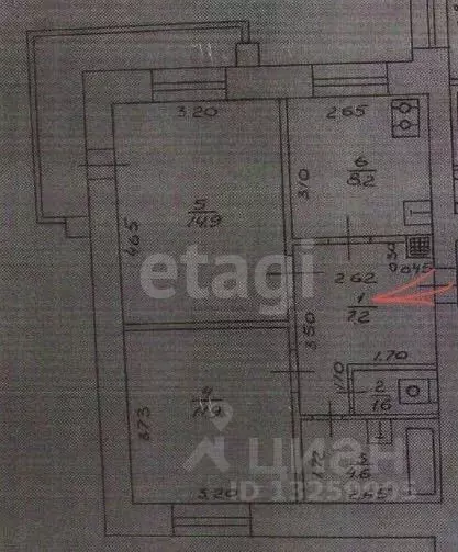 2-к кв. Липецкая область, Липецк Звездная ул., 3 (48.4 м) - Фото 2
